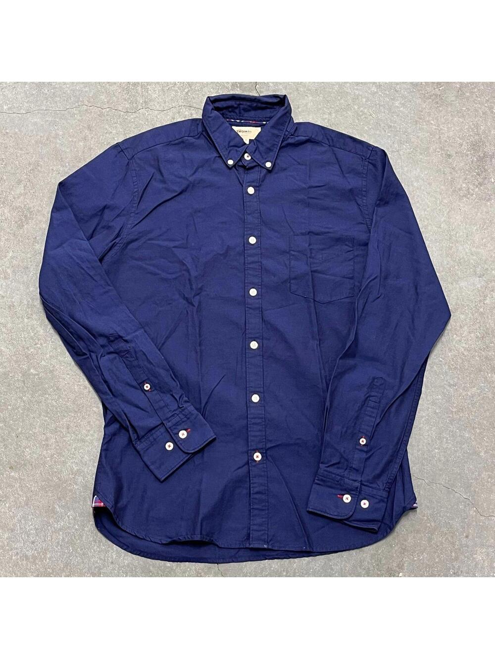 T.M.Lewin Casual Blue Long Sleeve Shirt
